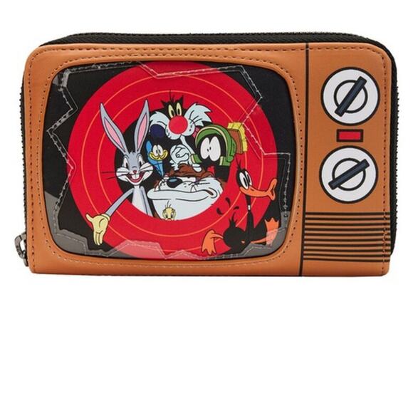 Loungefly Looney Tunes That’s All Folks Zip Around Wallet - Picture 1 of 7